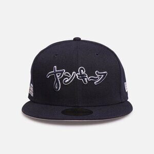 Brand New New Era 59FIFTY Hyperfly Katana Collection Fitted Hat Navy Size 8